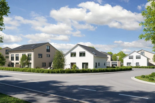 Ihr neues Zuhause -  Neubau Doppelhaushälfte in Nittenau