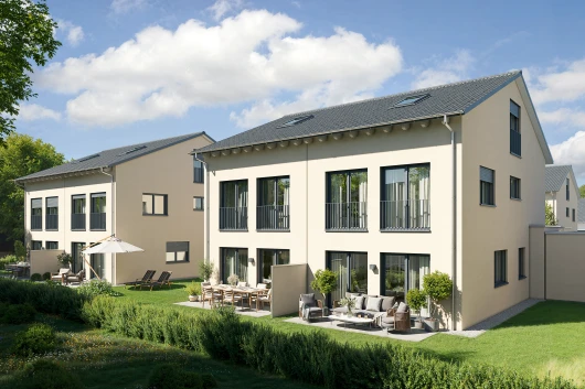 Ihr Traumhaus im Grünen - Neubau Doppelhaushälfte in Nittenau