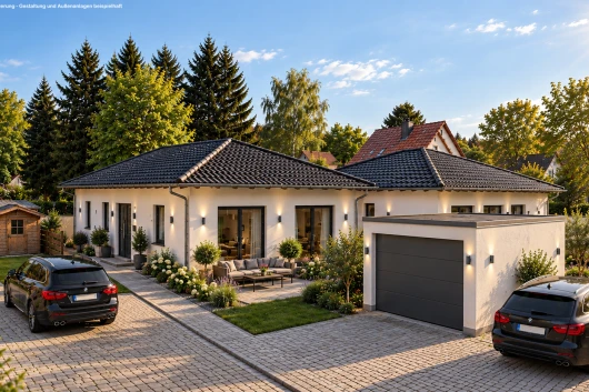 Attraktiver Bungalow mit einer Garage und einem Stellplatz in Teublitz